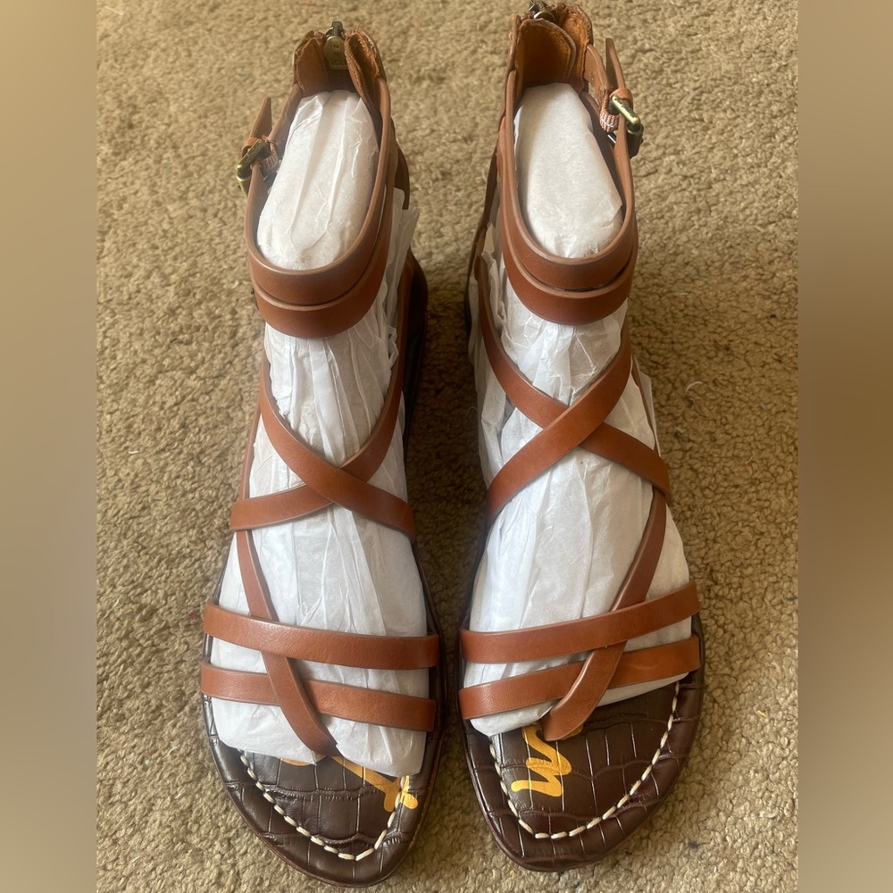 Sam Edelman Gibbs Gladiator Sandal Size 8.5M